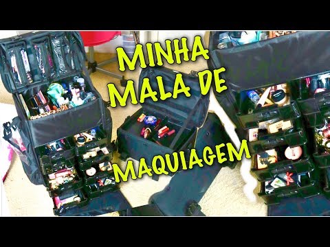 MINHA MALETA DE MAQUIAGEM PROFISSIONAL