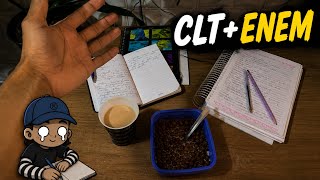 A realidade de quem trabalha CLT e estuda pro ENEM