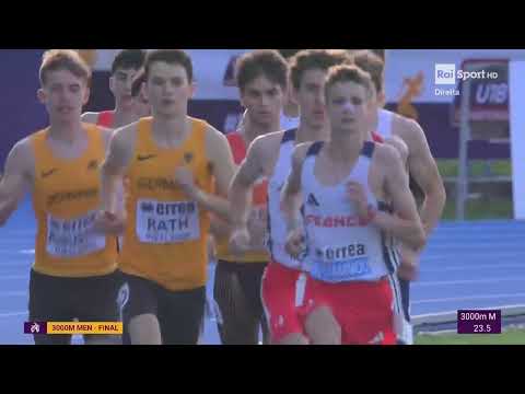 Video EUROPEI U18 RIETI 2026 | 3000m Uomini | Finale