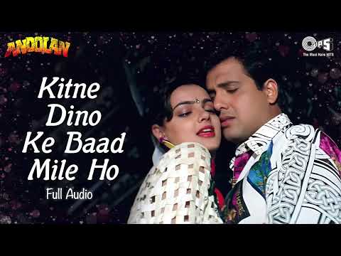 Kitne Dino Ke Baad Mile Ho | Full Audio | Govinda | Mamta Kulkarni | Alka Yagnik | Kumar | Andolan