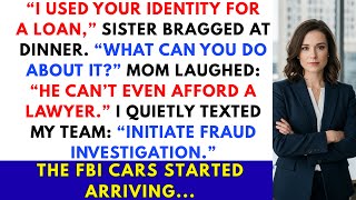 My Brother Stole My Identity For a $95K Loan — He Didn’t Know I’m Secret Service...