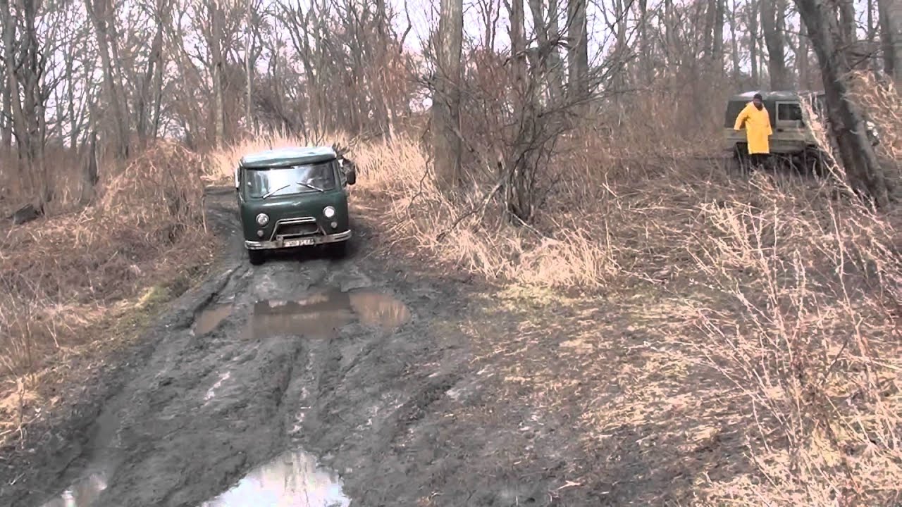 ЛуАЗ VS УАЗ или как головастик ели ноги унес!