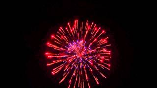 Шар NA DS004 4 361 05C43 Glittering silver to red wave wblue wave pistil