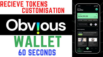 How To Use Obvious Wallet Receive  Customization Feature