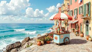 🎵 Childhood Summers: Mediterranean Village & Sea Waves | HD | 3 Hrs screenshot 2
