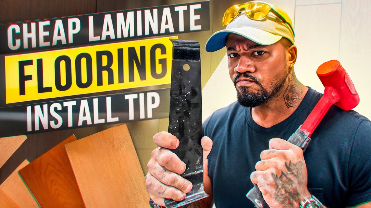 How to Install Cheap Laminate Flooring YouTube