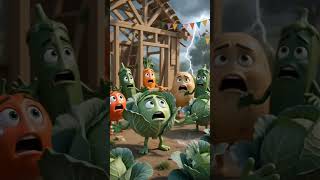 🥔 Vegetables Built Their Dream House Together 🏡 | Emotional AI Animation Story | Pixar Style Update