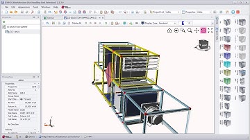 AHU Selection - (Air Handling Unit Selection) - Showing / Hiding 3D Panels and Doors