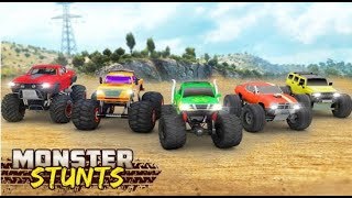 đua xe quái vật [ Impossible Monster Truck Stunts #mt gaming5 screenshot 1