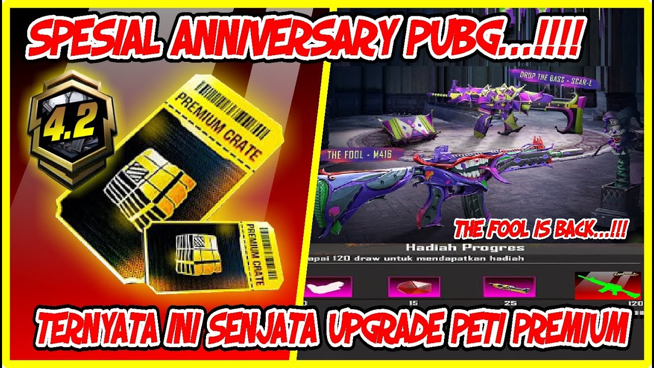 M416 THE FOOL IS BACK 😍TERNYATA INI GUYS SENJATA UPGRADE PETI PREMIUMNYA - PUBG MOBILE