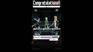 Sword Art Online Memory Defrag - Bob Event Gameplay