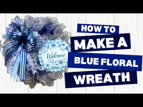Learn How to Make a Popular Chinoiserie Floral Wreath (LIVE TUTORIAL) - video from BBCrafts