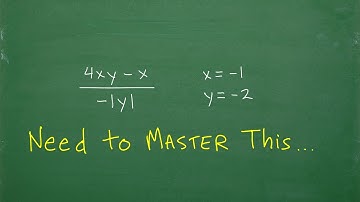 How to Evaluate an Algebraic Expression (without making a MISTAKE)