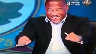 Blackburn vs Liverpool - John Barnes Celebrating Andy Carroll's Winner