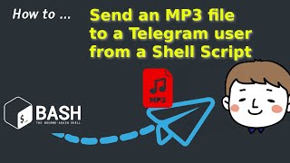 How to send an MP3 file to a Telegram user from a shell script