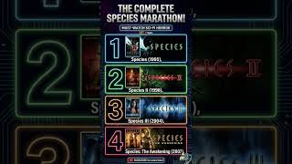 Must-Watch Sci-Fi Horror: The COMPLETE Species Movie Marathon! 👽🍿 #Shorts #MovieRecommendations