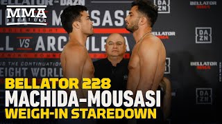 Bellator 228 Lyoto Machida Vs. Gegard Mousasi 2 Weigh-In Staredown - Mma Fighting