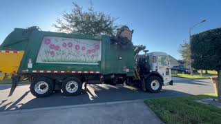 Osceola county waste management Peterbilt python