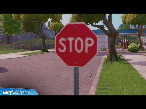 Videó: A Fortnite Stop Sign Helyzete Magyarázva