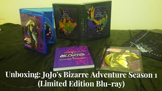Unboxing: JoJo's Bizarre Adventure Season 1 (Limited Edition Blu-ray)