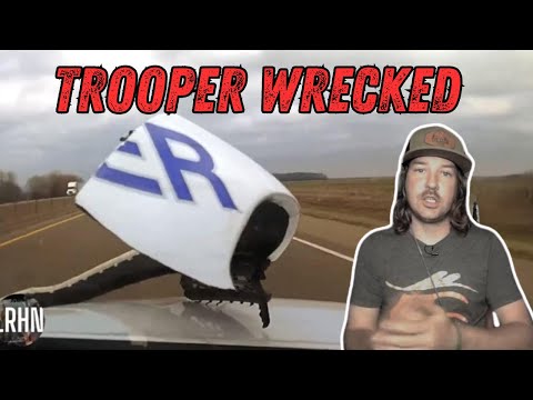 FAIL: 130 MPH CRASH DURING PIT MANUEVER Arkansas State Police | Reacts