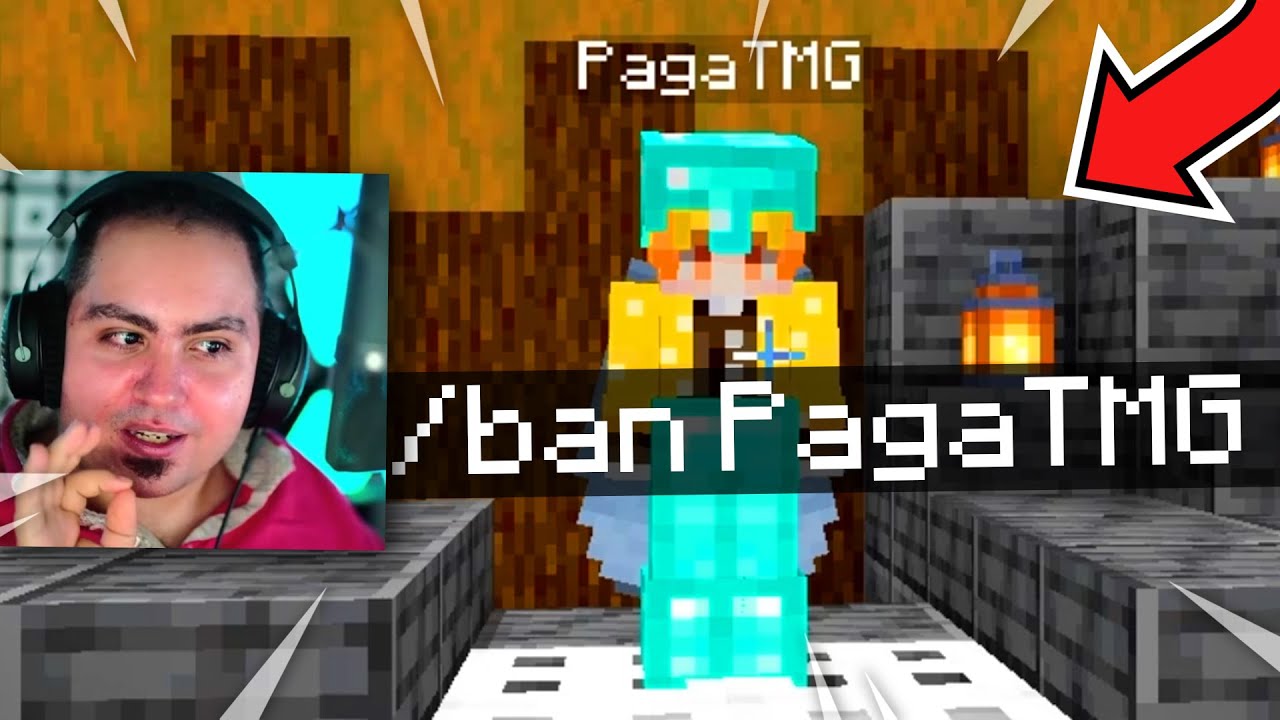LYON BANNA PAGA DALLA VANILLA IN LIVE SU MINECRAFT!!