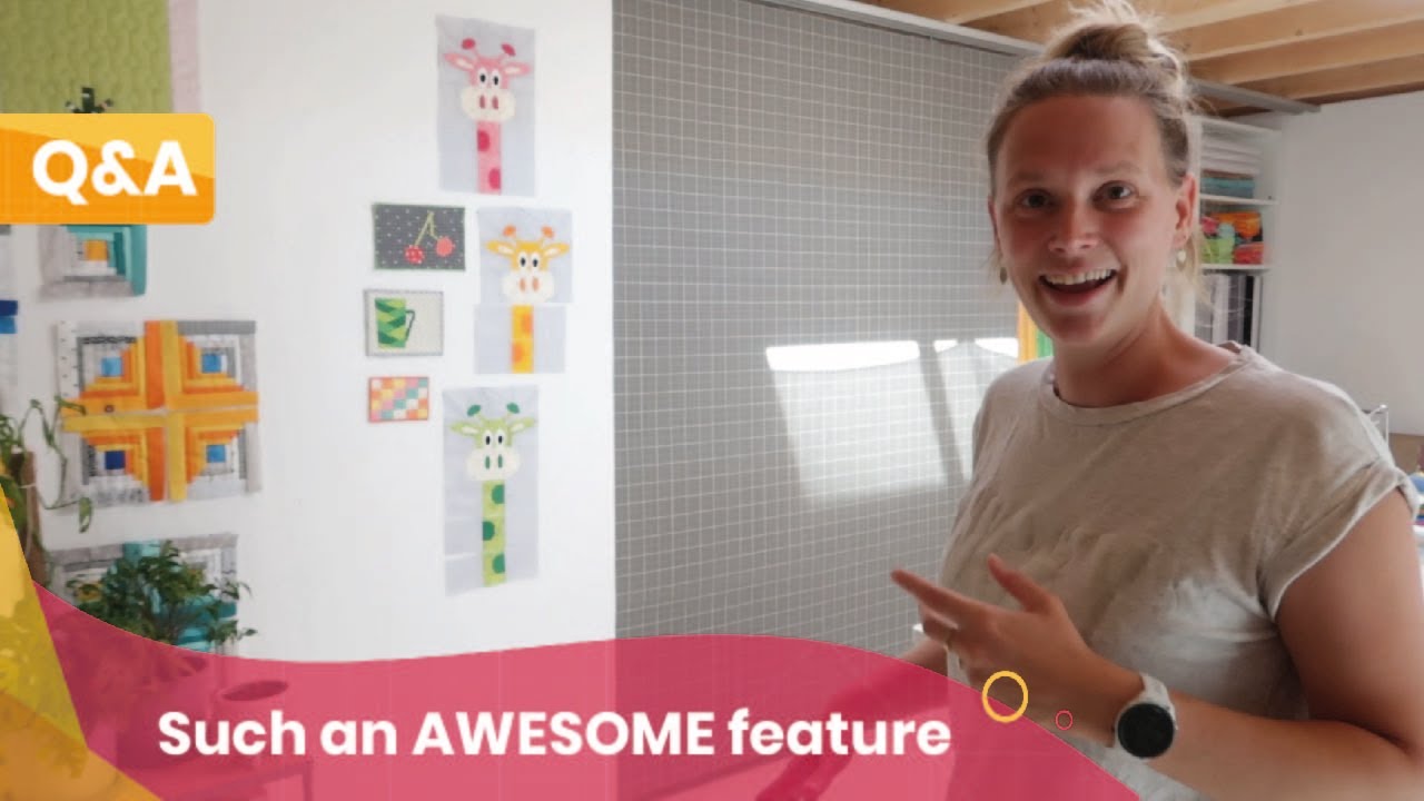 Movable design wall for quilting | Sugaridoo Studio Tour Update  [Q&A #17]