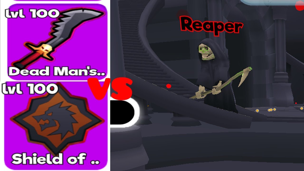 Level 100 Orc Land Epics VS THE REAPER! | Sword Masters