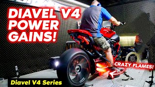 GREAT NUMBERS!! Diavel V4 Dyno Day! How Much WHP?!