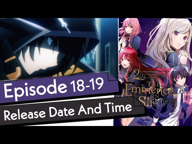 The Eminence in Shadow Season 2, Release Date 📆 Conform, Anime Hindi