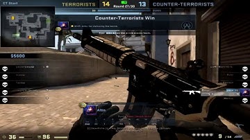 [CSGO] m4a4 Ace clutch