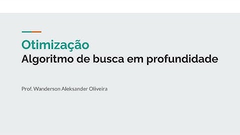 Algoritmo de busca em profundidade