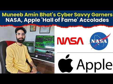 Kulgam techie enters NASA’s ‘Hall of Fame’