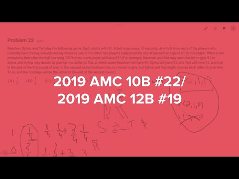 2019 AMC 10B #22/2019 AMC 12B #19 - YouTube