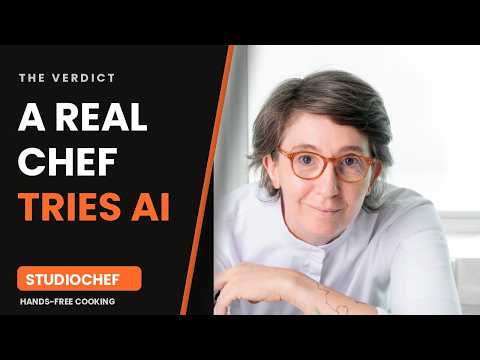 Chef Julienne Tries StudioChef — Hands-Free Cooking with an AI Sous Chef