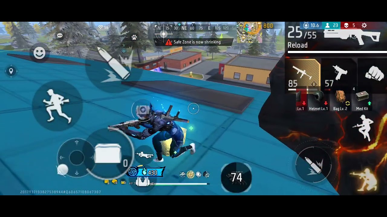 BAD LUCK 🎯vss+mp40💪99%Headsshot🎯30 kill⚡1Duo Vs squad 😱 Full Gameplay)inteli7📺 freefire 