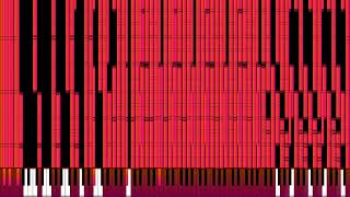 [BLACK MIDI] Tetris melody tEtris