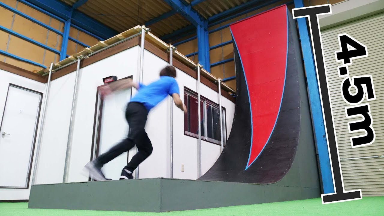 人類の限界 Sasukeのそり立つ壁を作って登ってみたい Youtube