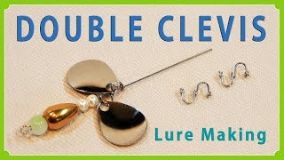 How to make a DOUBLE CLEVIS for Lure / ルアー用ダブルクレビスの作り方