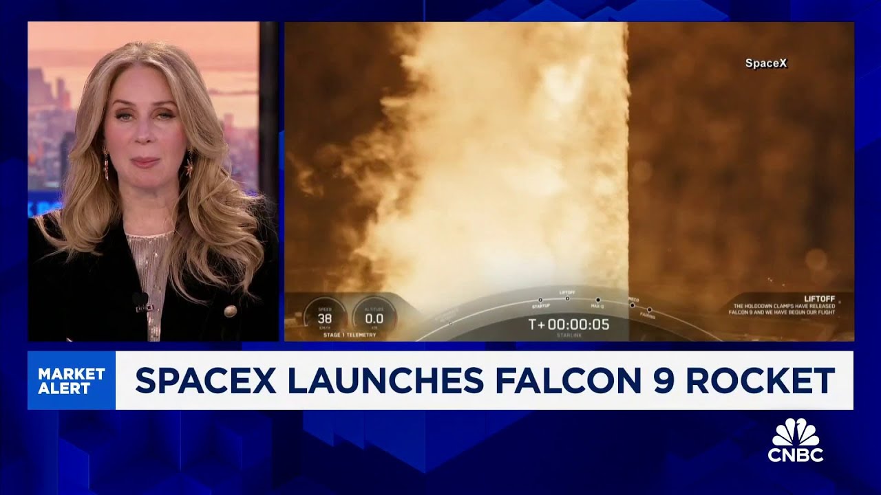 SpaceX launches Falcon 9 rocket - YouTube