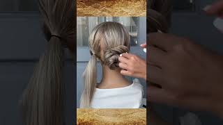 How to make volume messy updo hairstyle? Hairstyle tutorial