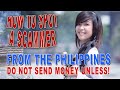 Filipina Scammers how to avoid - Raffy Tulfo helps foreigner  in the Philippines || 2019