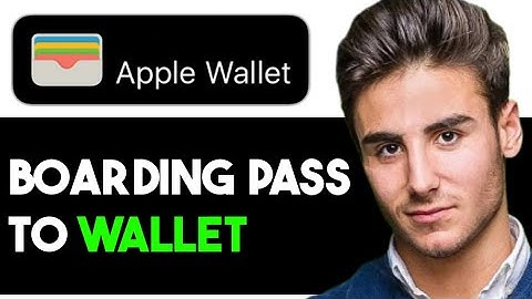 ADD BOARDING PASS TO APPLE WALLET 2025! (FULL GUIDE)
