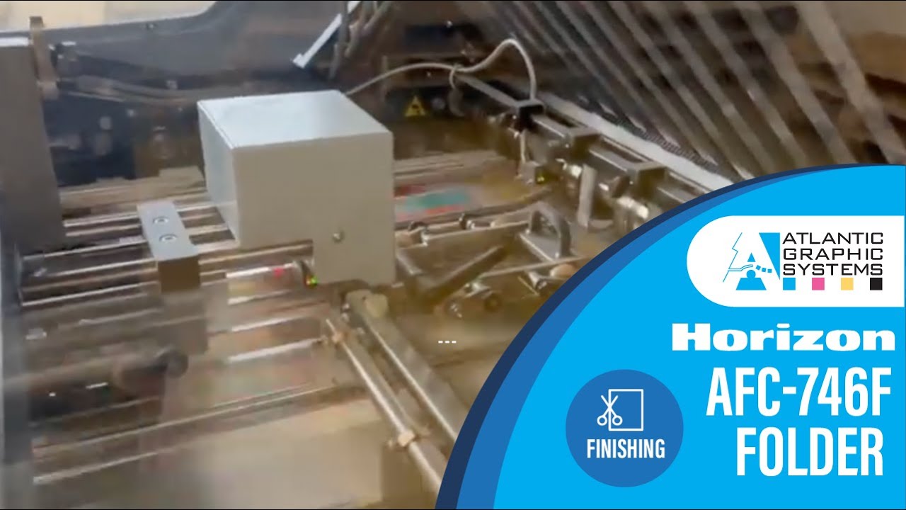 Horizon AFC 746F - Large Format Folder - YouTube
