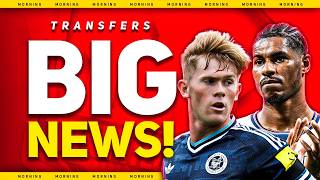 Romano HALL Transfer Update! Rashford BARCA Transfer? Man Utd Transfer News