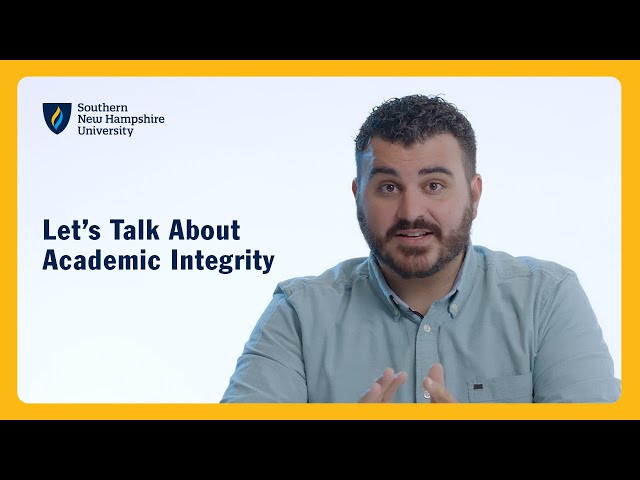 Academic Integrity: Big Words for a Simple Message – Don’t Cheat