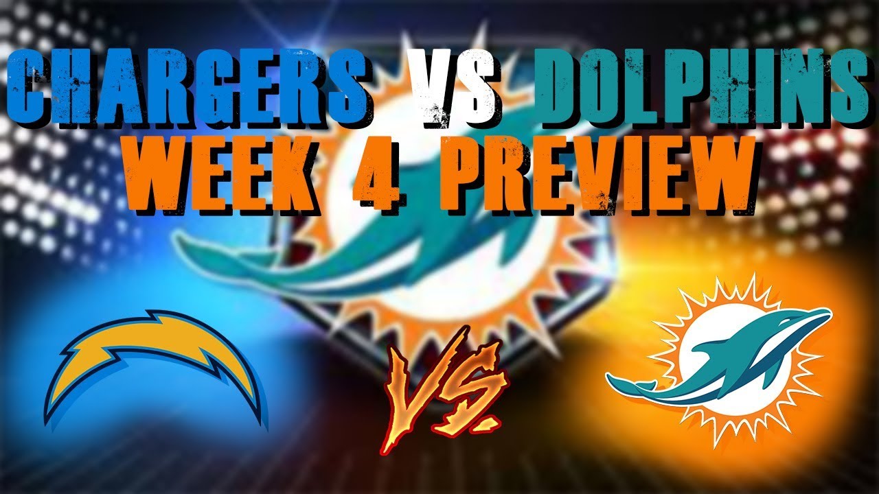 Los Angeles Chargers vs Miami Dolphins Week 4 Preview! YouTube