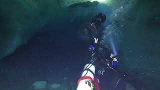 Jackson Blue 11 Girls just want to have fun, well executed & unexpected DPV barrel roll in a cave