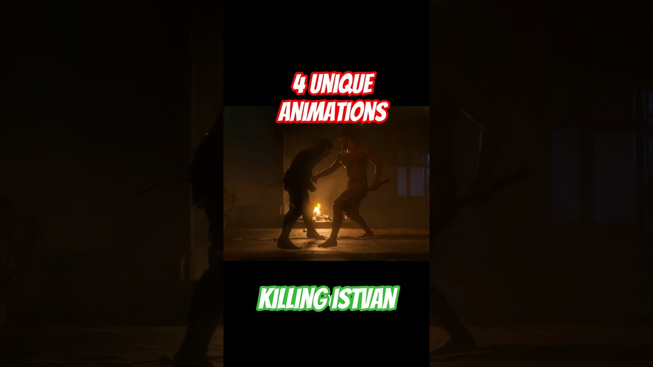 У каждого оружия своя анимация убийства Иштвана Тота. KCD2