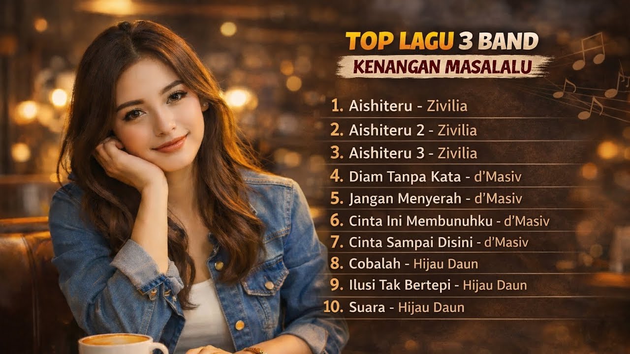 Top 10 lagu 3 band kenangan masalalu 